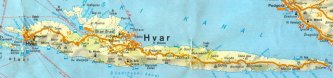mapa hvara